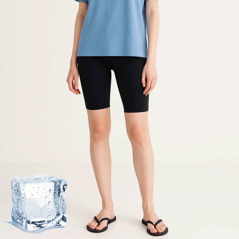 Ice Cool 5-Part Leggings 3Color Free~5Xl Big Science [Korean Production Premium]
