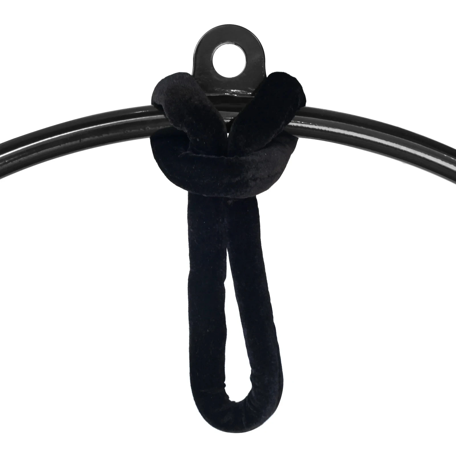 Aerial Lyra Hoop Hand Loop Strap Soft Velvet Aerial Trapeze Assist Band Circus Pilates Strength Training Accessory