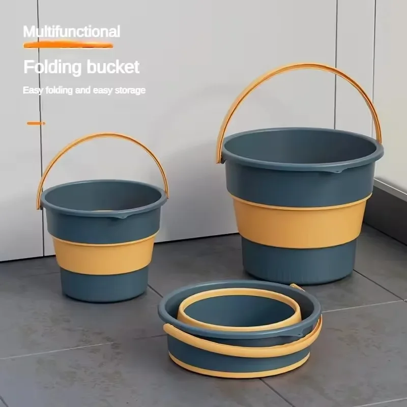 5/10/17L Water Storage Container Multifunctional Storage Bucket Lightweight Environmentally Space Saving for Camping Fishing