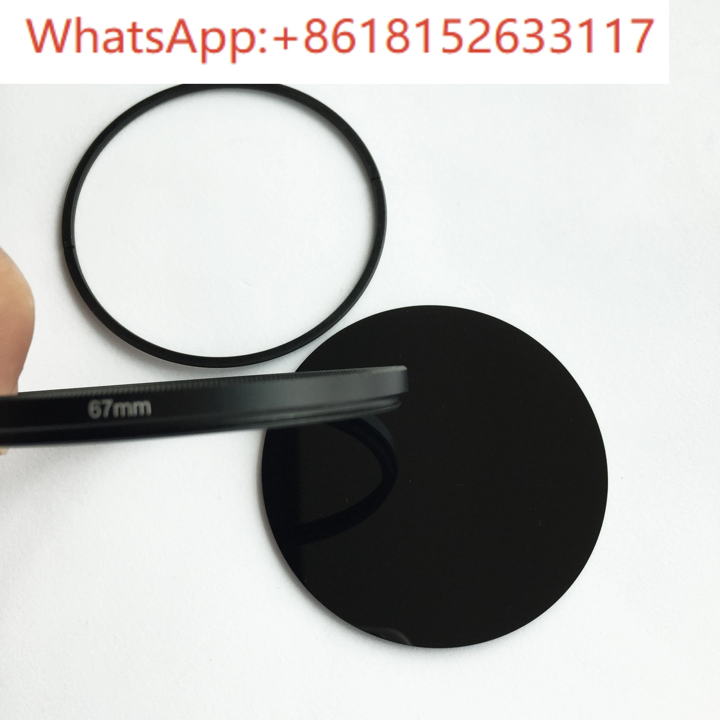 مرشح الأشعة فوق البنفسجية 365nm ZWB2 UG1 عدسة سوداء للتصوير الفوتوغرافي U-360 #1