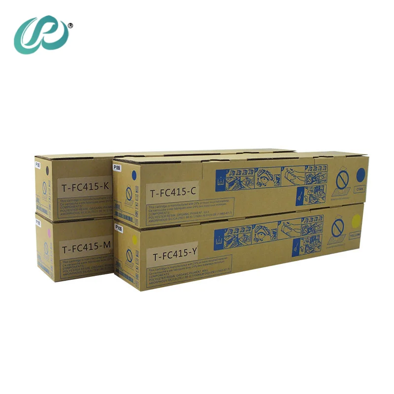 

T-FC415 Toner Cartridge for Toshiba e-Studio E-STUDIO e 2010 2510 2515 3015 3515 4515 5015AC CMYK 500g 1pcs