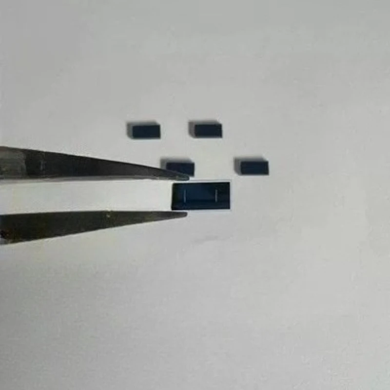1PCS 10x5x1mm Mirror Lens K9 Optical Glass 30 Micron Glass Slit Length 2mm for Double-Slit Interference Experiment Lenses