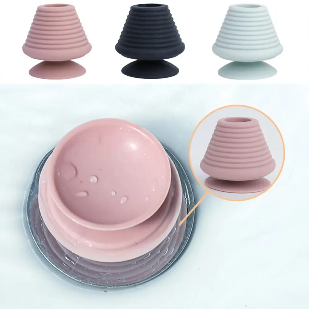 Press Type Sink Stopper Soft Pink/Light Blur/Black Bathtub Stopper Silicone Bathtub Drain Stopper Plug Bathroom