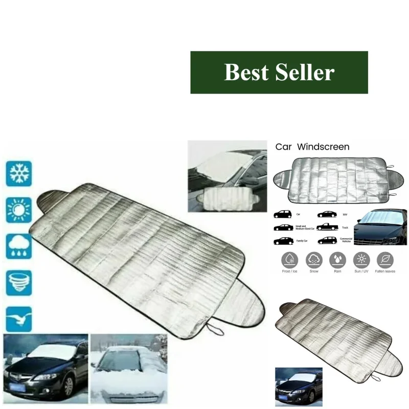 200x70CM Car Windshield Sun Shade Protection Anti-Snow Anti-Frost Sun Cover for Car Windscreen