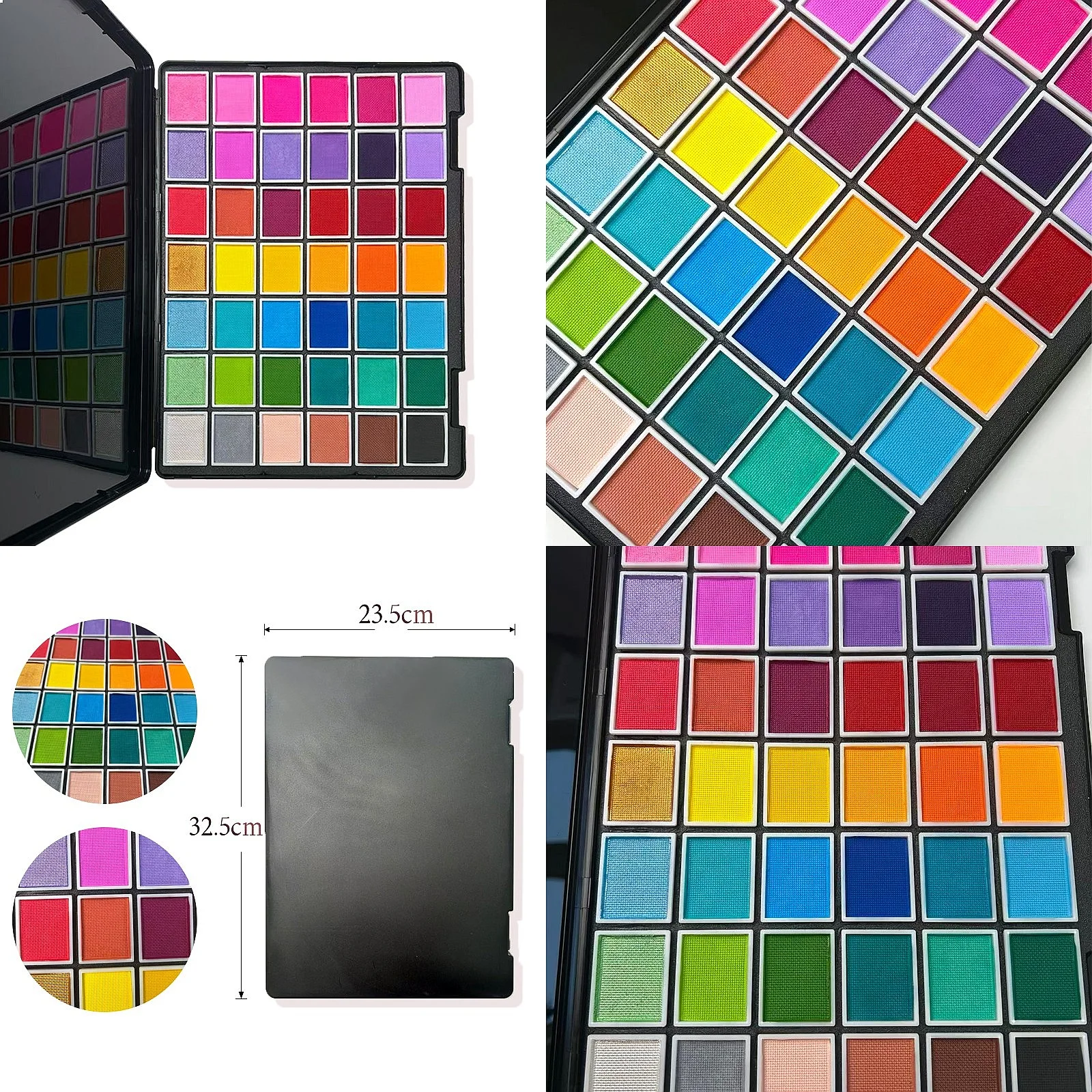 Bulk Professional Face Paint Palette | Large Capacity | Water-Based Non-Toxic | CE Certified Wholesale .