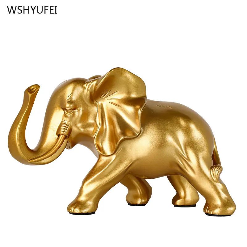 

Resin Elephant Decoration Office Table, Living Room, Wine Cabinet, Home Decoration Crafts, Gift for housewarming and Opening