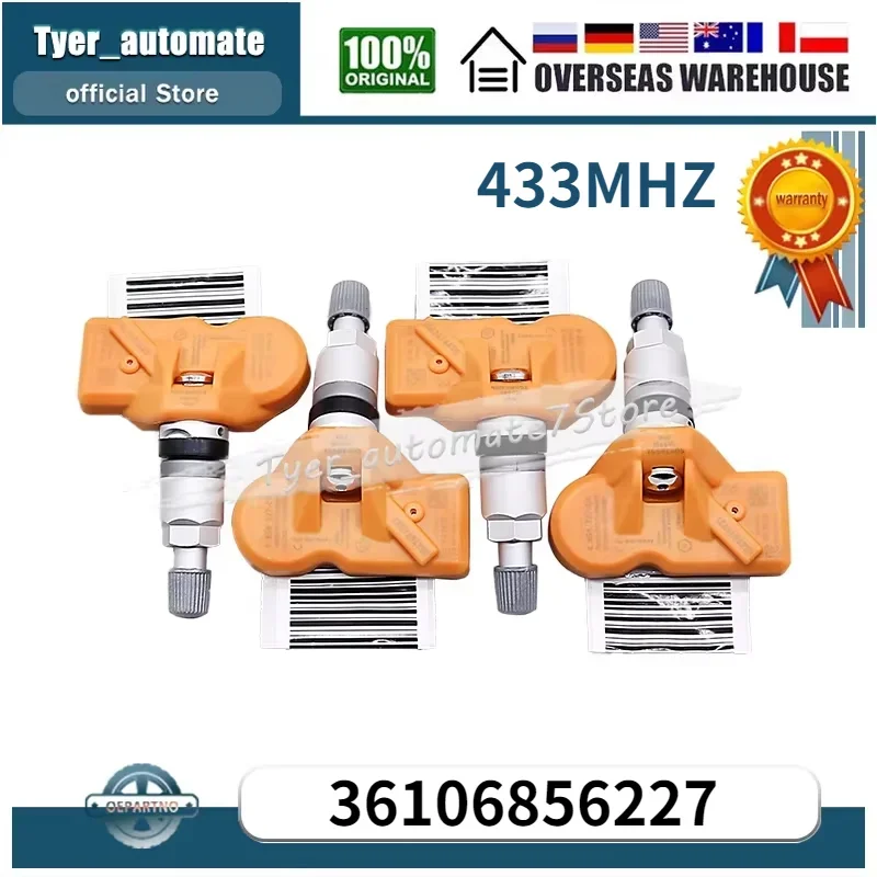 

Датчик давления в шинах, датчик мониторинга 433 МГц 36106856227 6856227 для BMW 128I 328I 528I 550I 650I 740I M6 X3 Z4 MINI COOPER