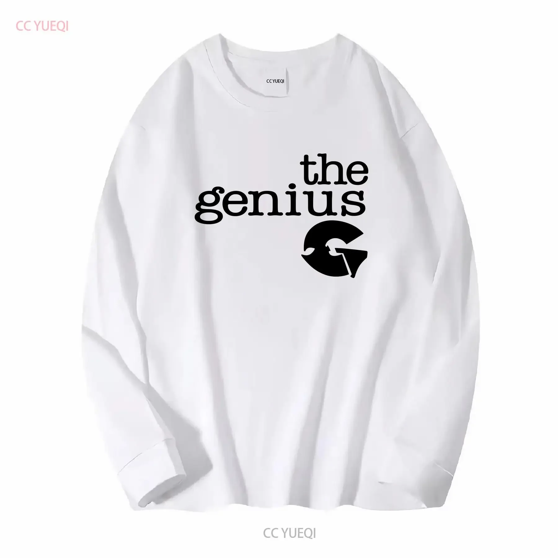 تي شيرت Genius GZA تي شيرت جديد ريترو 90s الهيب هوب الساحل الشرقي شاولين كونغ فو OG NYC ملابس الشارع الشهير المغسولة للجنسين