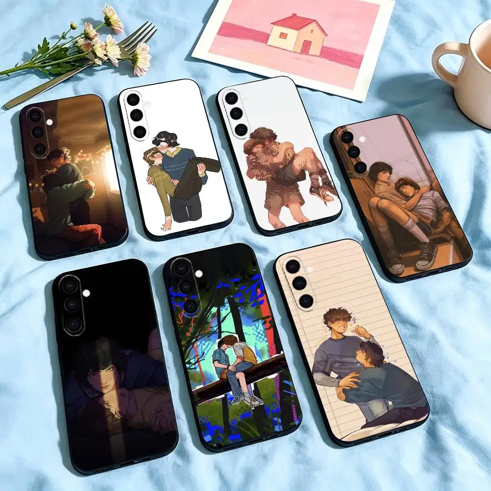 B-Byler F-Fanar-T  Phone Case Black Silicone Soft For Samsung Galaxy A73,A72,A71,A70,A53,A52,A51