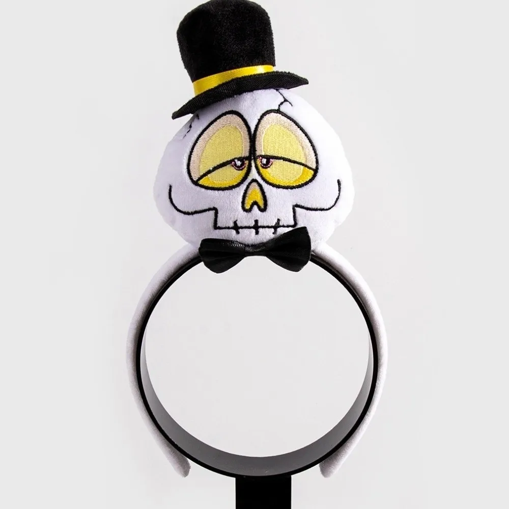 참신 호박 할로윈 머리띠 해골 박쥐 할로윈 머리 후프 유령 플러시 Catoon Hairband 축제 장식