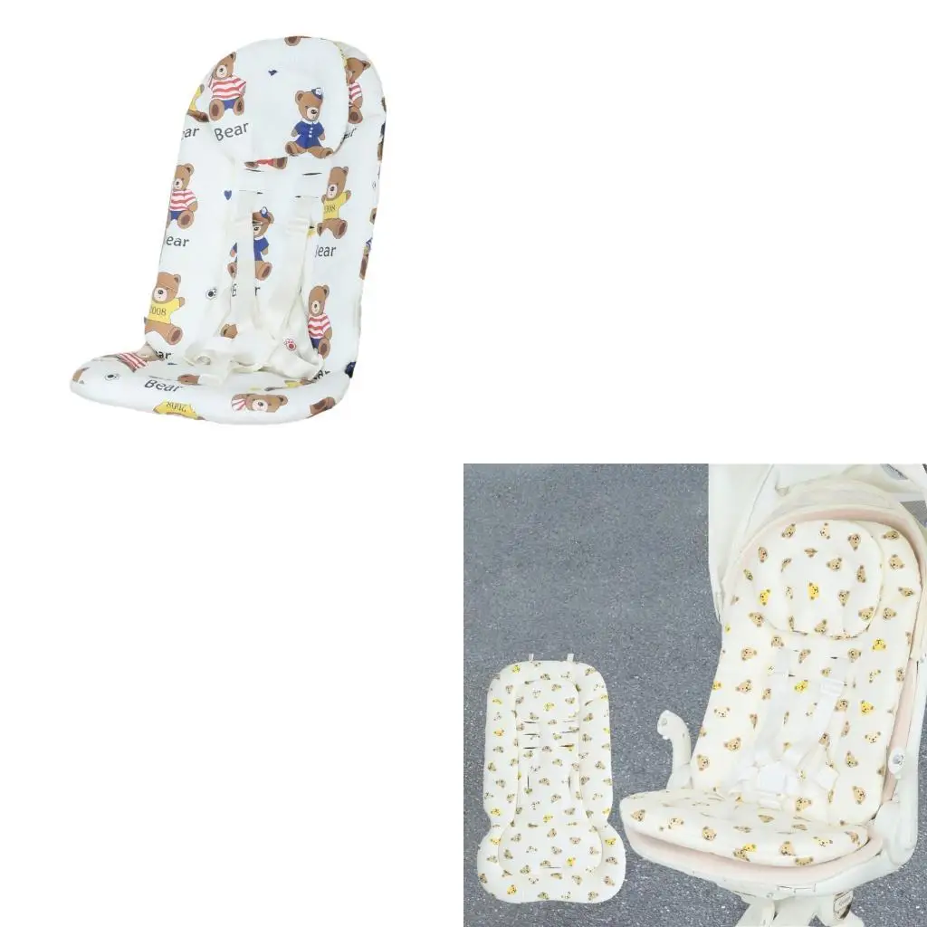 

Machine Washable Strollers Cushion Anti Fade Design with/without Support Pillow