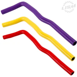 1PC Oil Breather Treatment Vapor Silicone Hose For Fiat Abarth 595 500 695 / Alfa Romeo MiTo /Grande Punto Abarth Intake 3PLY