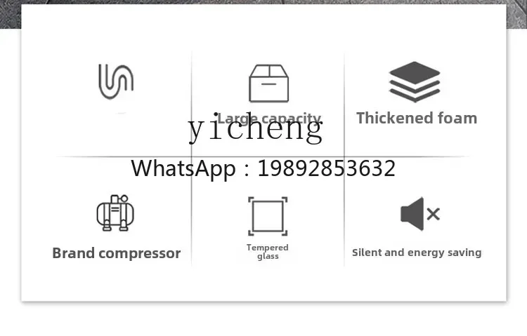 Refrigerated Cabinet Deli Cold Vegetable Braised Pork Mixed Vegetable Duck Neck Display Cabinet Single