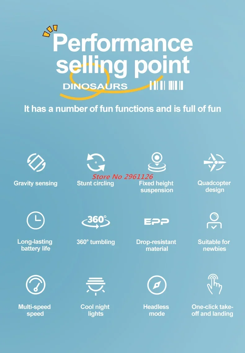 RC Plane Dinosaurs Type Remote Control Aircraft 2.4GHz Gravity Sensing Mini Drone 360° Flip RC Dinosaur Helicopter Boy Gift Toys