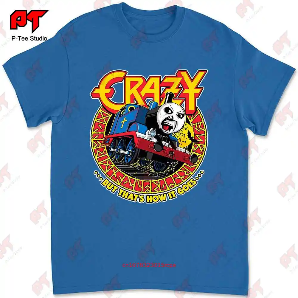 قميص محاكاة ساخرة Ozzy X Tomas للقطار المجنون ، العديد من الخيارات ، DS87