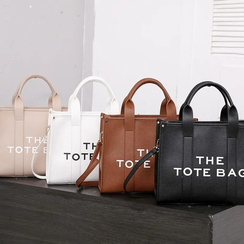 

Letter Tot Bags Pure Color Convenient High -Quality Hand -Lifted Shoulder Bags