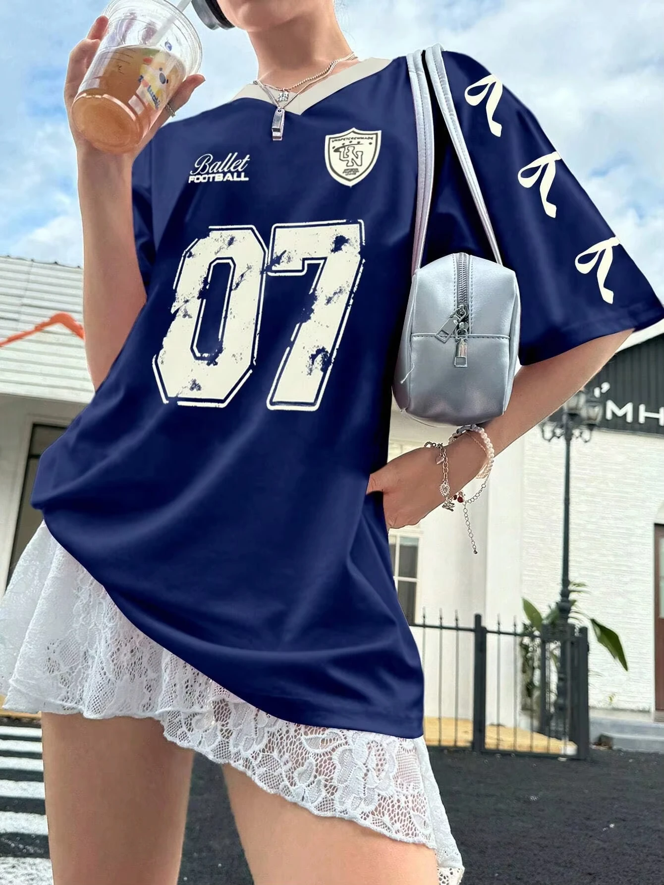 ฤดูร้อนผู้หญิงขายร้อน Y2K เสื้อยืดแขนสั้นแฟชั่นแห้งเร็ว Breathable หลวมเสื้อกีฬาขยาย TOP