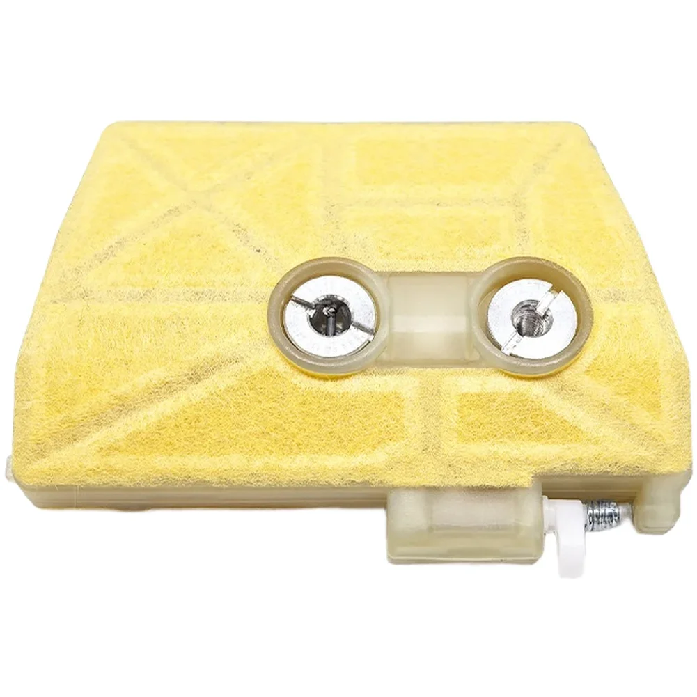 MS380 MS381 MS382 Chainsaw Air Filter Assembly Replacement Mesh Yellow Steel Garden Power Tool Accessories For Outdoor Garden