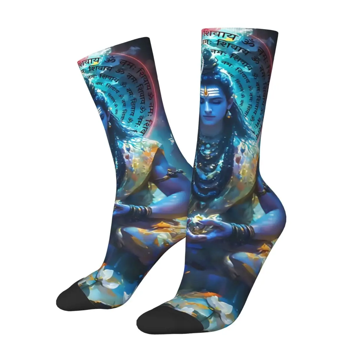 

Brahma Vishnu Shiva Men Socks Windproof Novelty Spring Summer Autumn Winter Stockings
