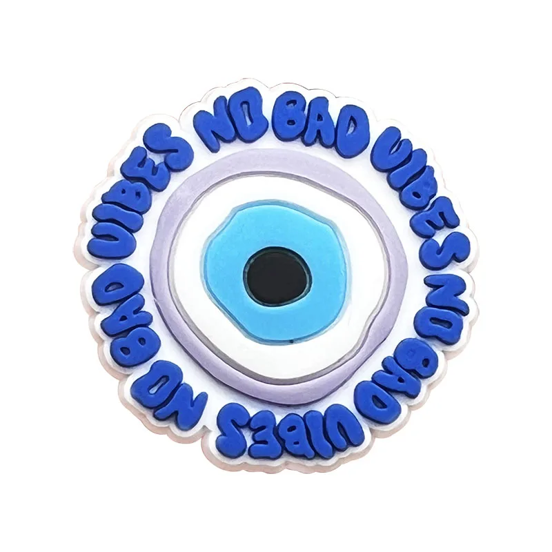 17pcs/set Eye series Shoe Charms Shoe Buckle Decoration Gifts Sandals Accessories