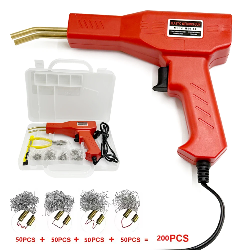 

Hot Stapler Plastic Welding Machine Bumper Repair Kit Soldering Iron For Plastic Repair Car Bumper Repair Welding Gun