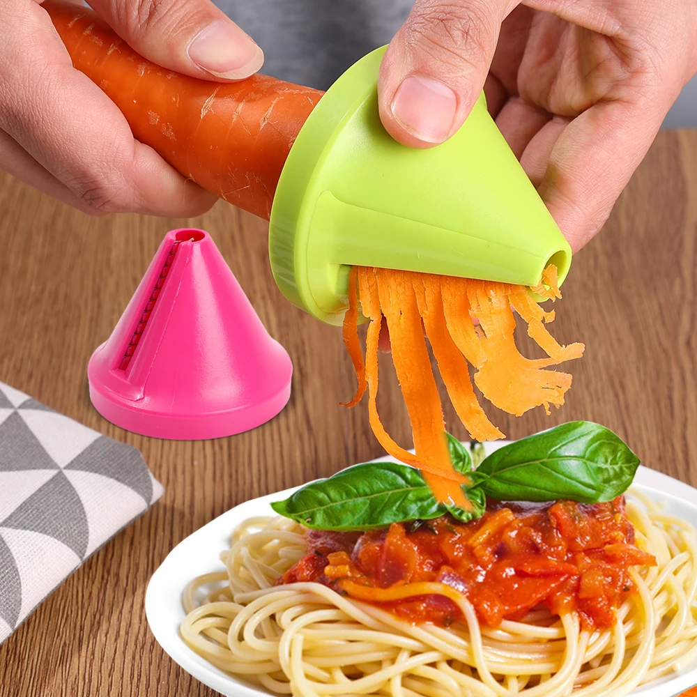 Multifunction Vegetable Fruit Spiral Shredder Peeler Manual Potato Carrot Radish Rotating Grater Cutter Home Kitchen Accessories