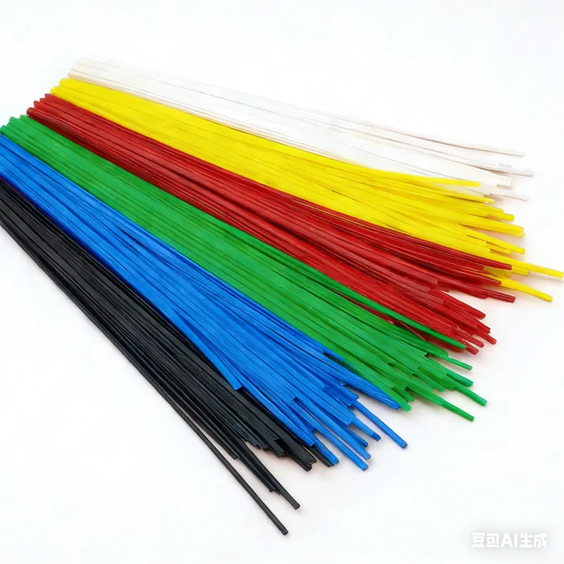 5pcs 5x2.4mm Plastic Welding Rods Set PE Repair Electrodes Stick Soldering Rod Accessories Hot Air Gun Welder Kit 1meter