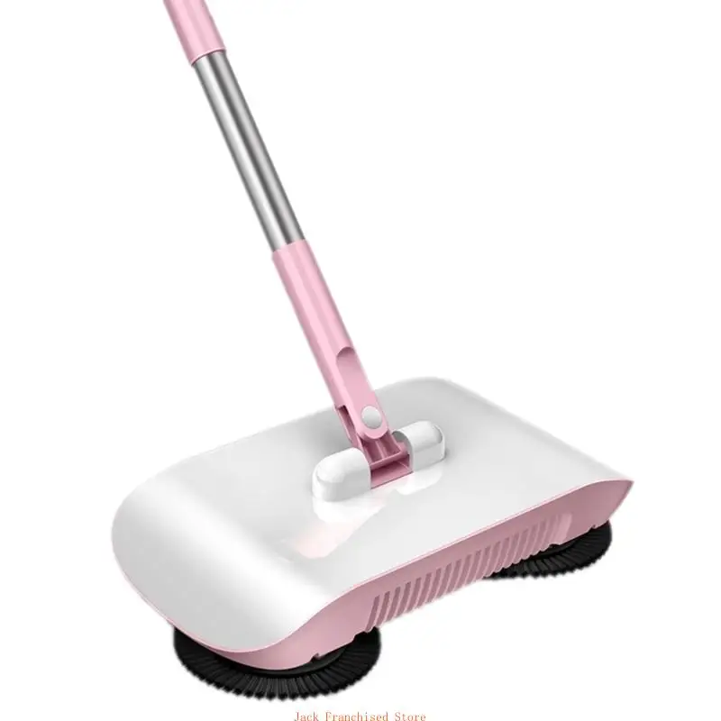 Handheld Sweeping Machine, Automatic Floor Sweeper, 2 in 1 Broom, Dustpan Household Floor Household Floor Mopping