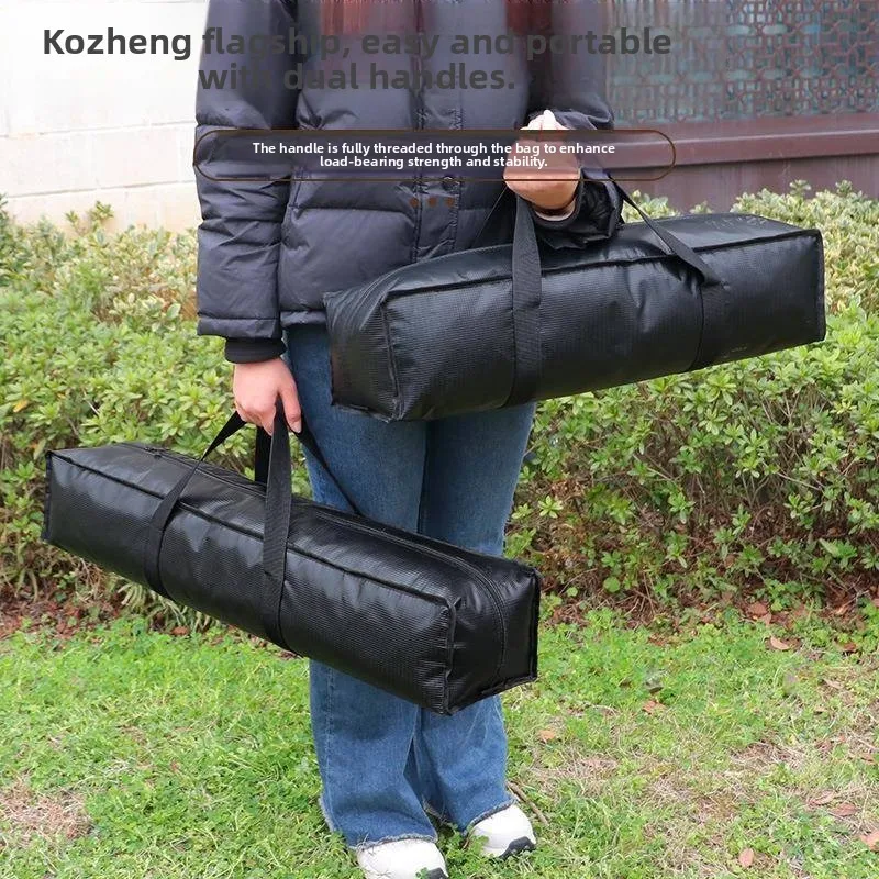 Outdoor Gear Storage Bag Waterproof Tent Camping Equipment Long Rectangular Dustproof Bag Handheld Cooling Mat Storage Bag