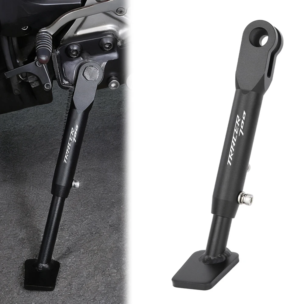

Motorcycle Adjustable Kickstand Sidestand Holder For Yamaha FZ-07 / MT-07 XSR700 Tracer 700 TRACER 7 Parking Rack Support Foot