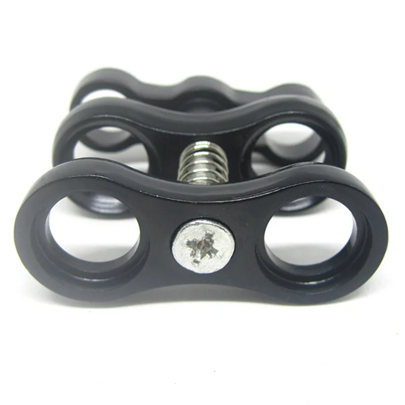 

THIVN-1 Inch Ball Head Butterfly Clip Diving Light Arm Clip Adapter Bracket Holder For Gopro DJI Action SLR Camera Underwater