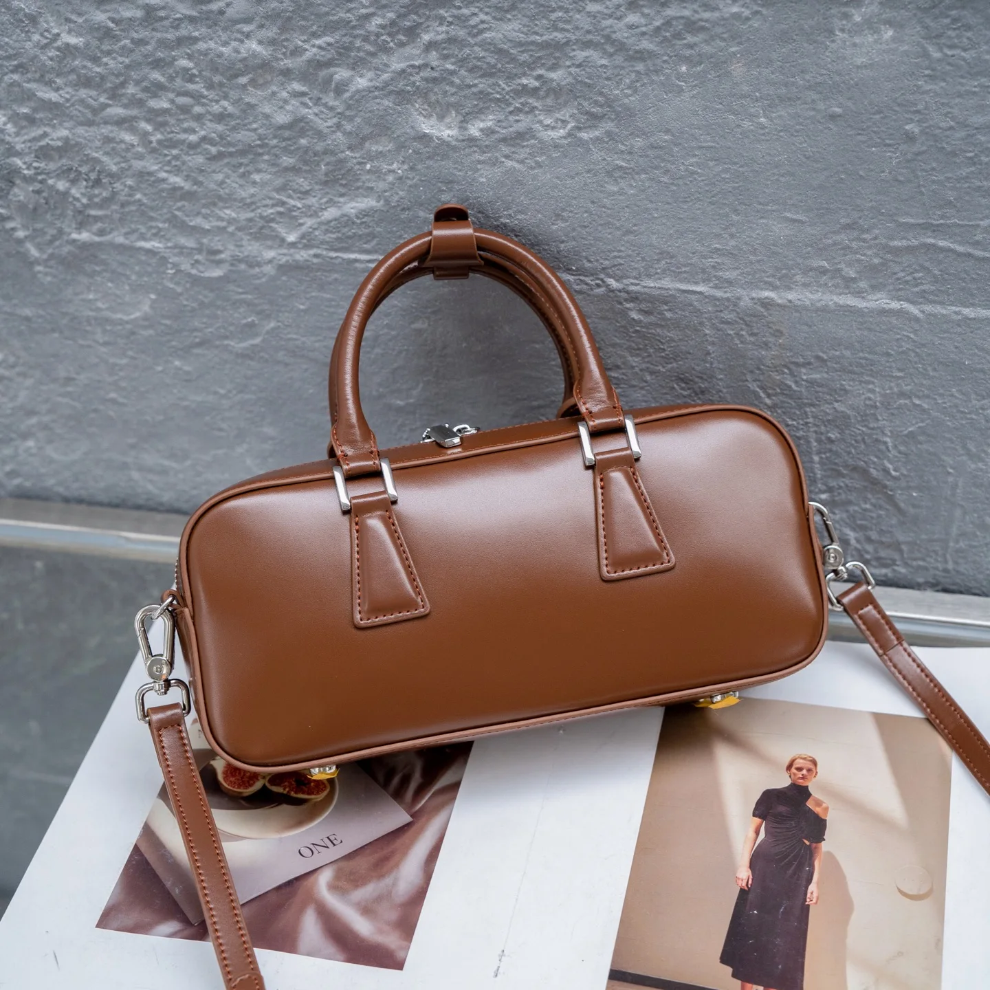 

Genuine Leather Women's Shoulder Crossbody Bags Luxury Designer Brand Ladies Cowhide Fashion Handbag for Woman High Quality New