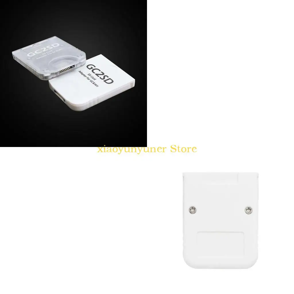 P9JB GC2SD Card Adapter DIY Game Memory Card Adapter for Consoles Program Card Accessories