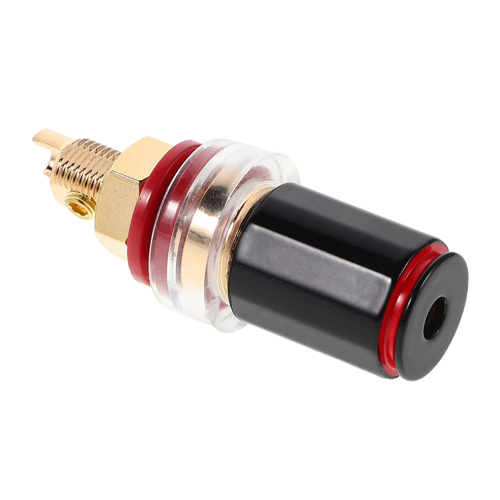 Speaker Terminal Binding Post High-Fidelity No-Solder Banana Speaker Plug for Amplifier Studio Connector
