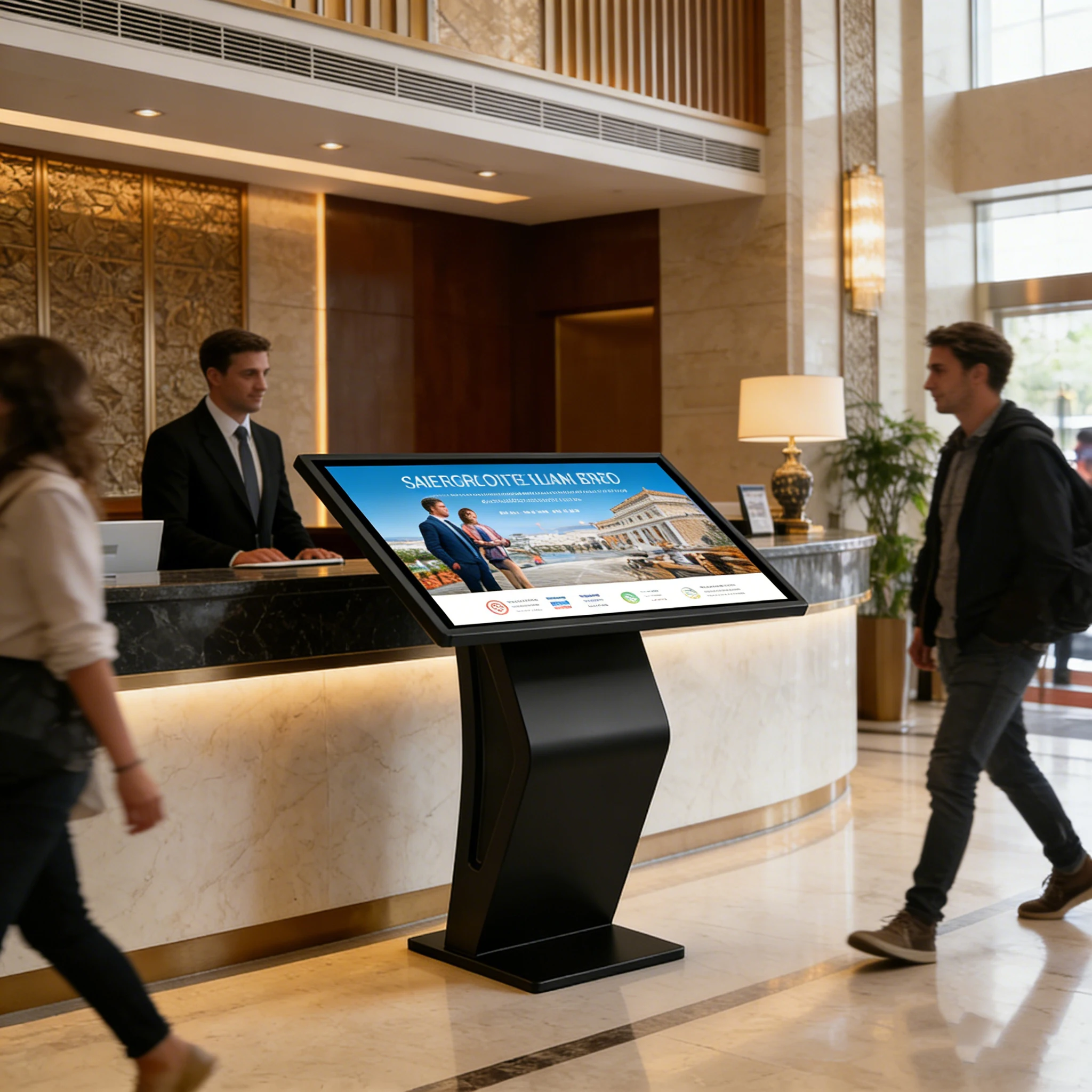 43" 55" Gesture Sensing Virtual Book Flipping Machine | Interactive Touch Table Animation Graphics For Hotel Lobby Retail Store