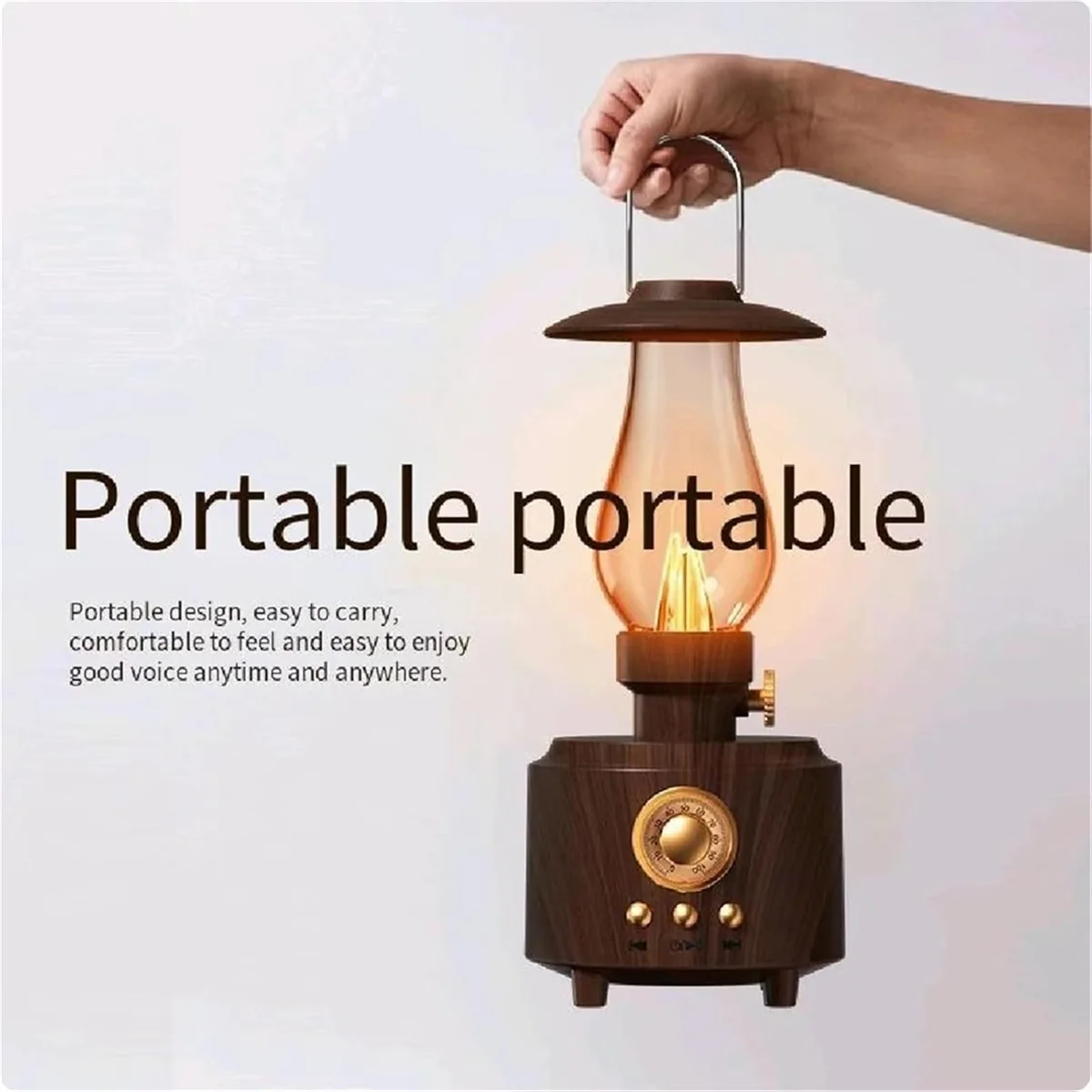 QA88X クラシック Bluetooth スピーカー雰囲気ライト衝撃的な低音サウンドボックス音楽プレーヤーサポート TF カード USB AUX ホームスピーカー