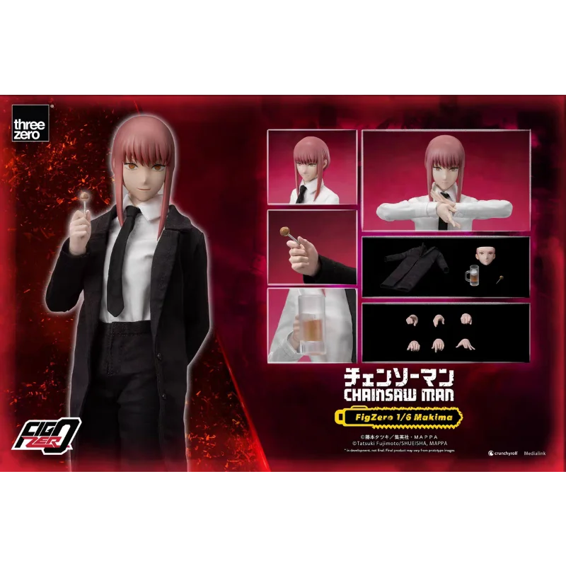 

In Stock Threezero 3A 1/6 Chainsaw Man Zhen Ji Zhen Makima Soldier Figure 3