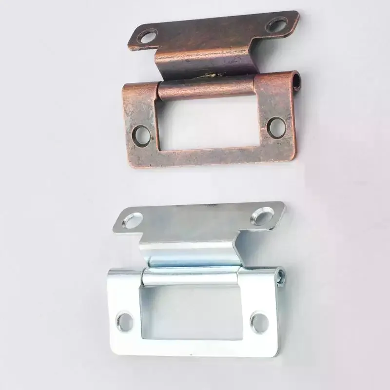 2pcs Folding Door Hinges Silent Durable Hardware for Closet Wardrobe Cupboard Room Door Camper Van Motorhome