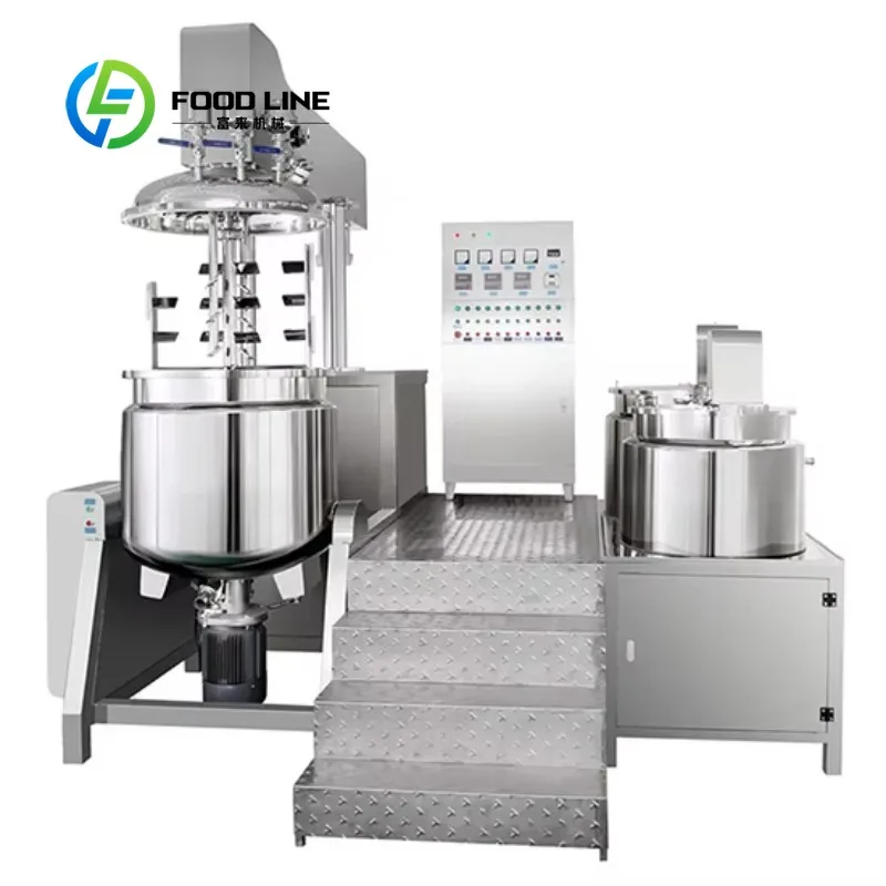 Customize High-Efficiency Vacuum Processing High Shear Emulsifier Mixer for Cream Ointment Gel