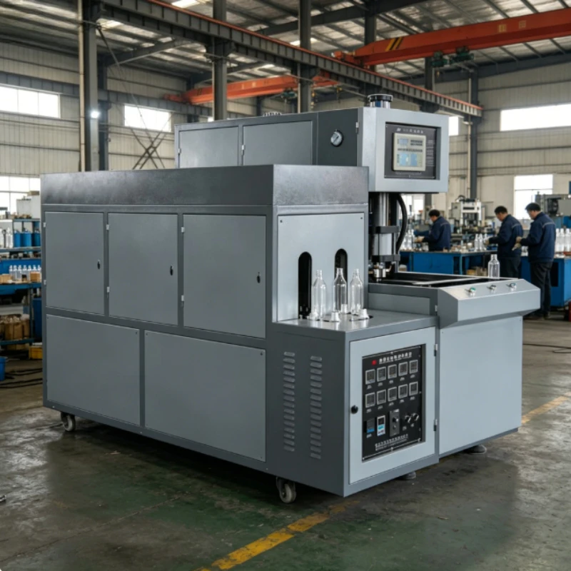 Customized Semi-Auto Blowing Machine for 250ml 500ml 750ml Pet Plastic Bottle Blower Pet Blow Molding Machine