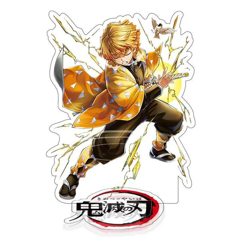 Anime Kimetsu No Yaiba Acryl-Ständer Demon Slayer Figuren Manga Figurinen Garage Kits Miniaturen Modell Spielzeug GK Ornamente Deko