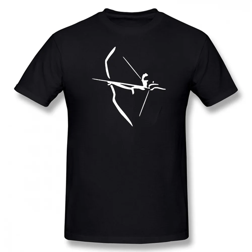 Ropa de calle gráfica, camiseta de manga corta para el Día del Padre, divertidas camisetas deportivas de tiro con arco para proteger el arco de flecha, camisetas de caza para hombres