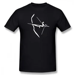 Graphic Streetwear Short Sleeve Father Day's T-shirt Funny Archery Sport Protect Arrow Bow Hunting T Shirts Men
