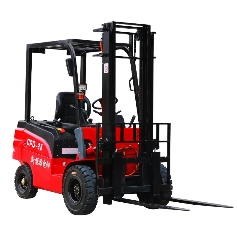 New Electric 4.5-Ton Four-Wheel Mobile Car Forklift Hydraulic Lifting Handling Stacking Truck Sites Equipped Motor PLC Core