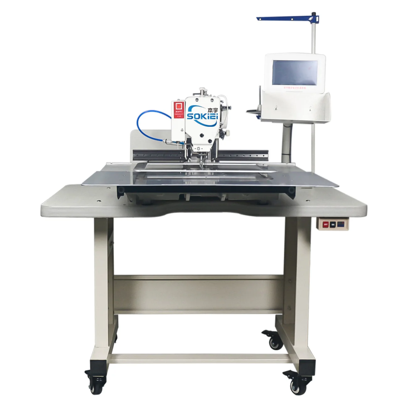 Automation Computerized Industrial Pattern Sewing Machine For Leather Cell Phone IPad Covers