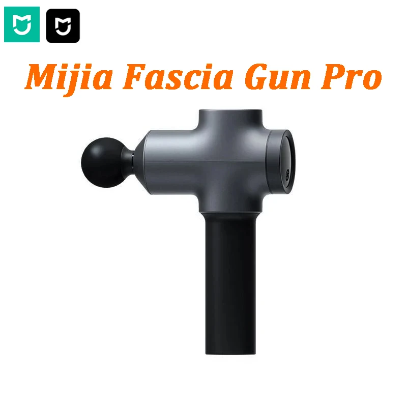 

Mijia Massage Gun Pro 12 Gears 5 Heads Electric Neck Massager Fascia Gun for Body Massage Relaxation Fitness Muscle Pain Relief