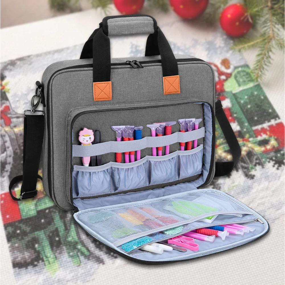 

Diamond Painting Carrying Case Diamond Painting Accessories Storage Bag Embroidery Project Carrying Bag