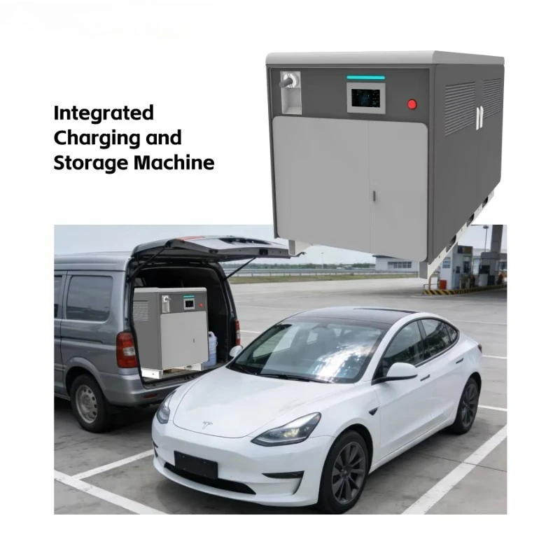 Portable Mobile Battery EV Charger DC Fast Charging Station for Emergency Road Rescue Energy Storage Mobile Charging Station