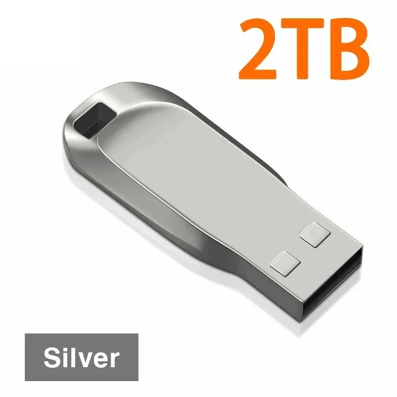 Lenovo Flash-Laufwerk 2 TB USB 3.0 Mini High-Speed-Metall-Pendrive 1 TB Stick Tragbares Laufwerk Wasserdichter Speicher für Auto-Musik