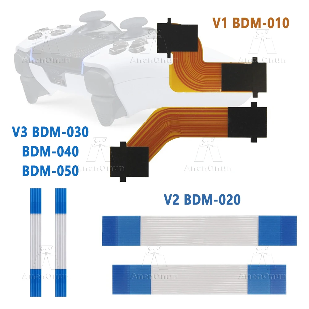 

PS5 Controller L1 L2 R1 R2 Button Flex Cable Premium Replacement Repair Part Gamepad Left Right Shoulder Trigger Ribbon Cable